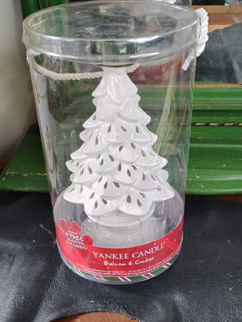 Yankee Candle Ceramic Christmas Tree - White